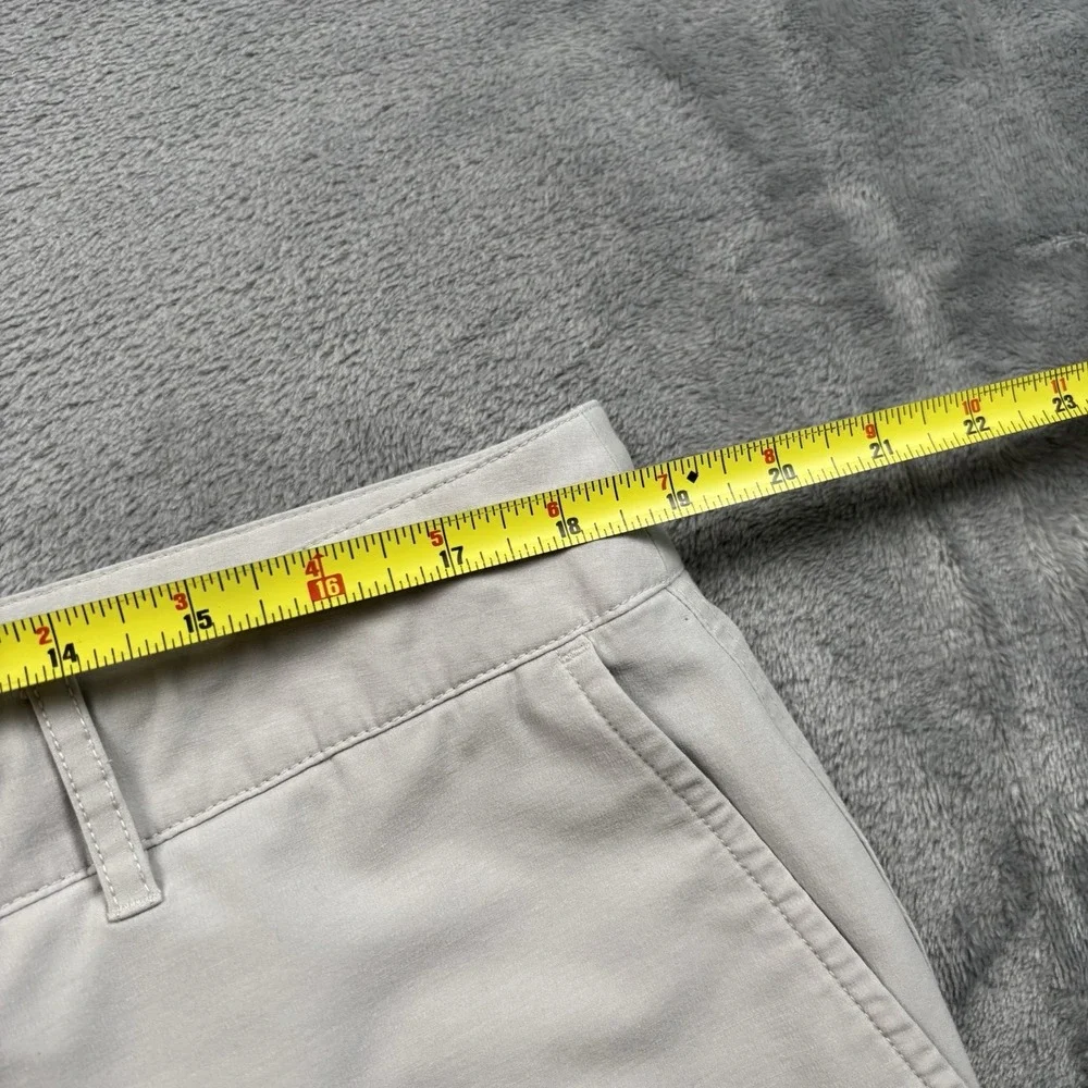 Faherty Shorts Mens 36 Gray All Day Hybrid Quick Dry Stretch Drawstring MSC0012